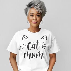 Cat Mom Whiskers Tee